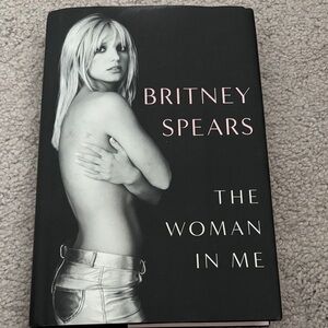 Britney Spears 'The Woman in Me' Hardcover Book - Black Cover